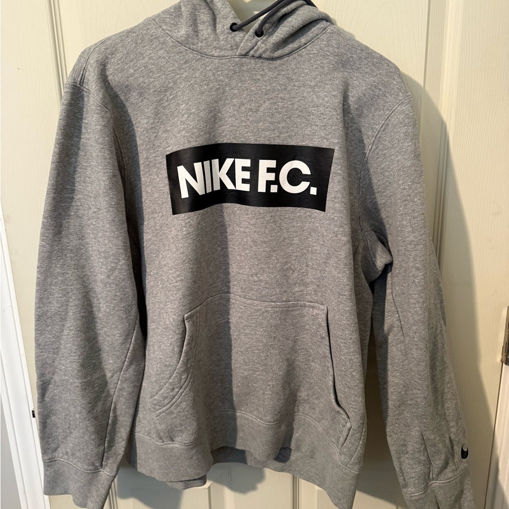 Nike F.C. Men's Gray Hoodie